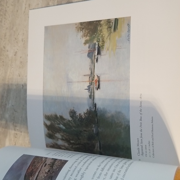 Monet A view from the river book - Picture 2 of 3